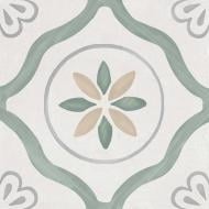 Плитка Harmony™ Sirocco green petals 22,3x22,3 см