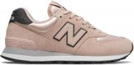 Кроссовки женские демисезонные New Balance WL574FL2 р.40,5 розовые