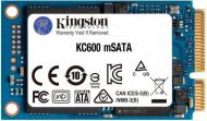 SSD-накопичувач Kingston 256GB Mini-SATA SATA III 3D TLC NAND (SKC600MS/256G)