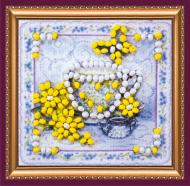 Магнит для вышивки бисером Душистый чай мини AMM-052 50x50 мм Абрис Арт