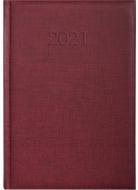 Дневник датированный бордовый линия Economix Basic A5 2021 E21813-18