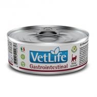 Корм влажный для котов Farmina Vet Life Gastrointestinal диет. питание, при заболевании ЖКТ 85 г