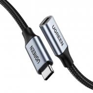 USB-кабель UGREEN USB 3.1 Type-C M-F 5A (10Gbps) US372 1 м черный (30205)
