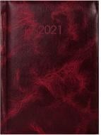 Дневник датированный бордовый линия Economix Prime A5 2021 E21816-18
