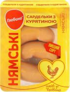 Сардельки ТМ Глобино Нямские с курятиной 300 г Сардельки ТМ Глобино Нямские с курятиной 300 г
