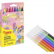 Набор фломастеров Jovidecor glitter 8 шт. Jovi