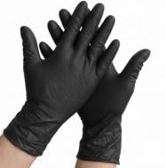 Перчатки BSPKA 15-2085 чорные с покрытием нитрил L (9) 15-2085