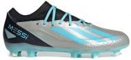 Бутсы Adidas X Crazyfast Messi.3 Firm Groundcleats Metallic IE4078 р.38 серебряный