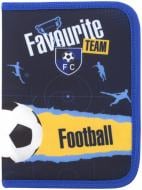 Пенал Football CF85388 Cool For School біло-чорнийжовтийсиній