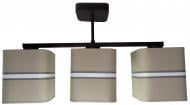 ВИТРИНА! Люстра TK Lighting 166 3x60 Вт E27 венге Castro