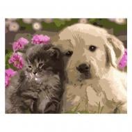 Картина по номерам Лучше друзья VA-0571 40х50 см Strateg