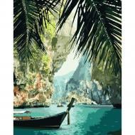 Набор для росписи по номерам Strateg Бухта в Тайланде 40х50 см GS427