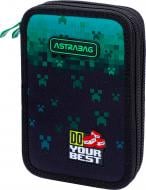 Пенал на молнии AC2 DO YOUR BEST ASTRABAG зеленый