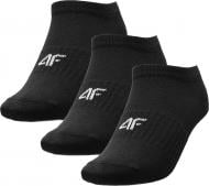 Шкарпетки 4F NOSDJ-JSOM500-20S+20S+20 р.36-38 чорний 3 шт.