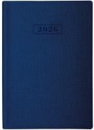 Дневник датированный Optima Dublin A5 2026 O26125-02 синий