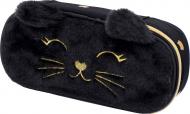 Пенал на молнии AC6 FLUFFY KITTY BLACK ASTRABAG черный