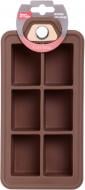 Форма для льоду Smart Kitchen by Flamberg велика Cucina 21х10.3х4.6 см коричневий