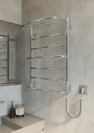 Полотенцесушитель электрический Elna Каскад с полкой 7 (710х530х290) нержавека с диммером t