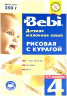 Каша молочна Bebi від 4 місяців рисова з курагою 250 г