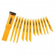 Набор пилочек для сабельной пилы DeWalt 12 шт. DT2445