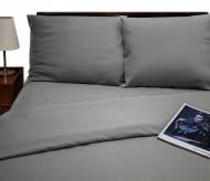 Комплект постільної білизни 17-4405 Monument євро світло-сірий Zastelli