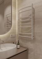 Полотенцесушитель электрический Elna Ладер 8 (810х480х100) белый с диммером t