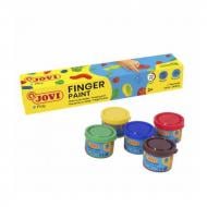 Краски пальчиковые 6 x 35 мл Jovi