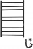 Полотенцесушитель электрический Elna Ладер Люкс Т 8 (810*530*75) черный с диммером t