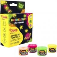 Набор фосфоресцентных красок 4 x 55 мл Jovi