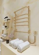 Рушникосушарка електрична Elna Стандарт 6 (640х480х155) поліроване золото з діммером t Рушникосушарка електрична Elna Стандарт 6 (640х480х155) поліроване золото з діммером t