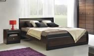 Кровать BogFran Forrest FR 19/160 160x200 см орех темный