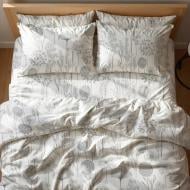 Комплект постільної білизни FIELD євро світло-сірий Zastelli