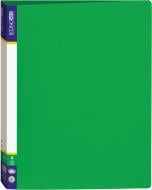 Папка пластиковая А4 на 4 кольца зеленая E30702-04 Economix