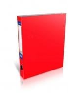 Папка-реєстратор А4 на 2 О-кільця 38 мм червона E30709-03 Economix