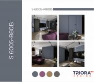Краска латексная Triora TR-37 silk&baby шелковистый мат NCS S 6005-R80B 1 л