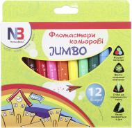 Набір фломастерів Jumbo Super quality 12 шт. Nota Bene