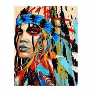 Картина по номерам Indian Women VA-2858 40х50 см Strateg