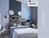 Фарба латексна Triora TR-37 silk&baby шовковистий мат NCS S 2010-R70B 3 л