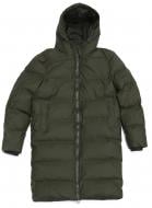 Пуховик Rains LONG PUFFER JACKET 15070-03 р.S-M зеленый