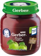 Пюре Gerber Яблуко і чорниця 130 г 7613033514975