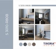 Краска латексная Triora TR-37 silk&baby шелковистый мат NCS S 3010-R80B 5 л