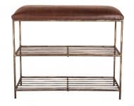 Банкетка Метал Арт "Мини" 300x470 мм коричневый (28068/к)