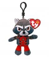 Игрушка-брелок TY Marvel "Енот Ракета" 12 см 34009