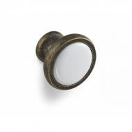 Мебельная ручка кнопка MVM D-1029-37 MAB матовая античная бронза