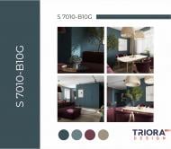 Краска латексная Triora TR-37 silk&baby шелковистый мат NCS S 7010-B10G 3 л