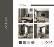 Краска латексная Triora TR-37 silk&baby шелковистый мат NCS S 7502-Y 3 л
