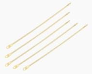 Стяжка кабельная с кольцом LXL 7,6x380 мм 100 шт. белый