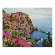 Картина стразами Итальянский город на обрыве FA10119 Strateg