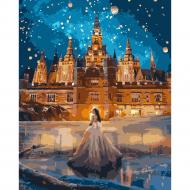 Набор для росписи по номерам Strateg Сказочный дворец 40х50 см GS439