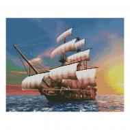 Картина стразами Парусник на западе FA10193 Strateg